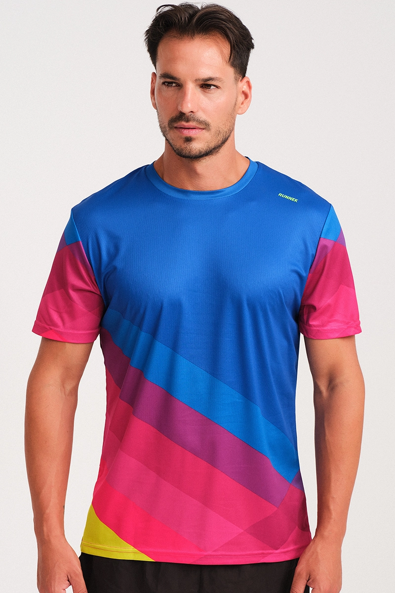 Camiseta Manga Corta Pure Azul Klein