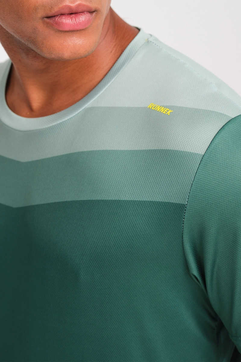 Camiseta Manga Corta Try Verde Militar D